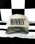 Camo mommin embroidered Hat