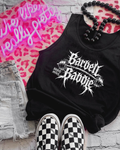 barbell baddie unisex tank