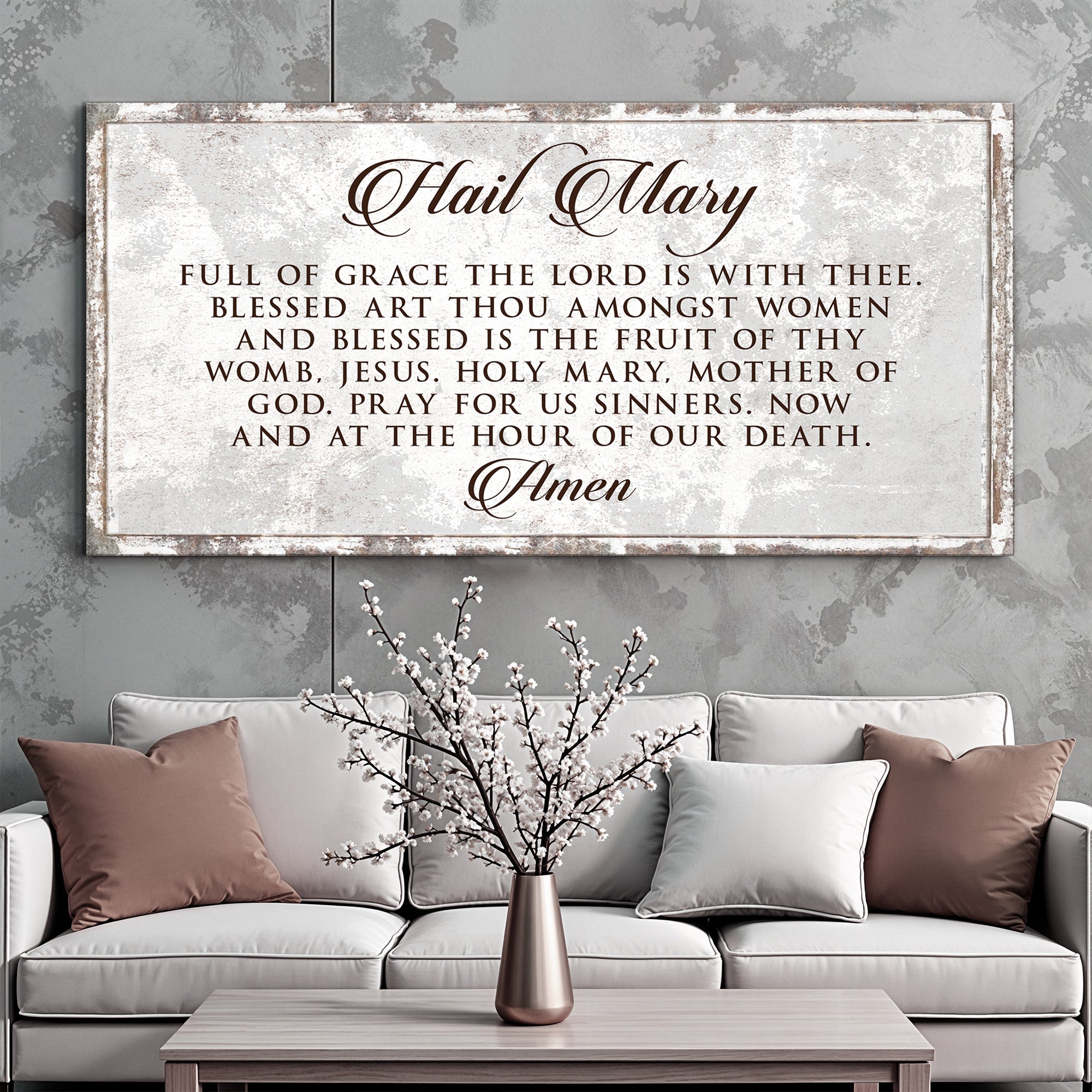 The Hail Mary Faith Sign II