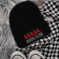 Spicy book club embroidered beanie