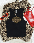 camo Harley cropped tank