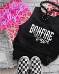 Bonfire babe unisex tank