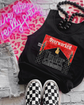 overworked unisex tank