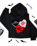 Get fucked candy hearts hoodie
