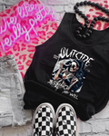 outside against my will unisex tank