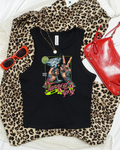 tanned & tipsy cropped tank