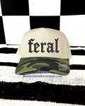 Camo feral embroidered Hat