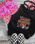 currently crashing out unisex tank