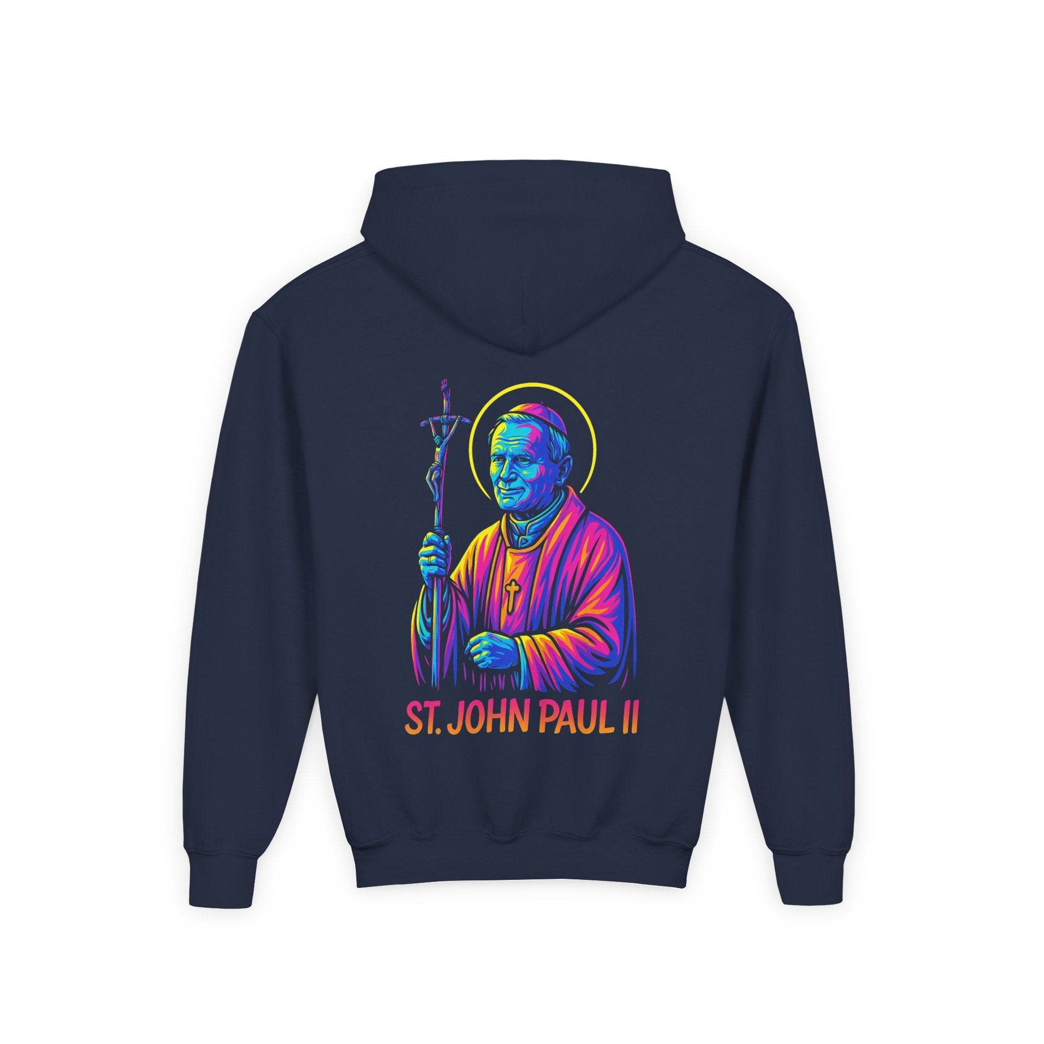St. John Paul II | Kids Catholic Hoodie | Be Not Afraid