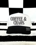 Coffee& chaos embroidered Hat