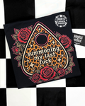 leopard summoning my last fuck tshirt