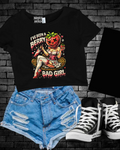 Berry bad girl Cropped Tee