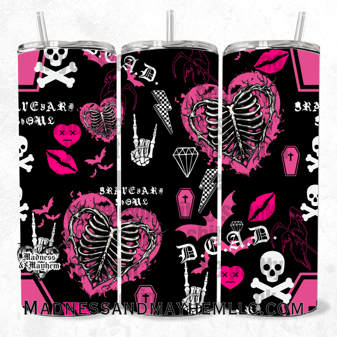 Graveyard ghoul 20oz Tumbler
