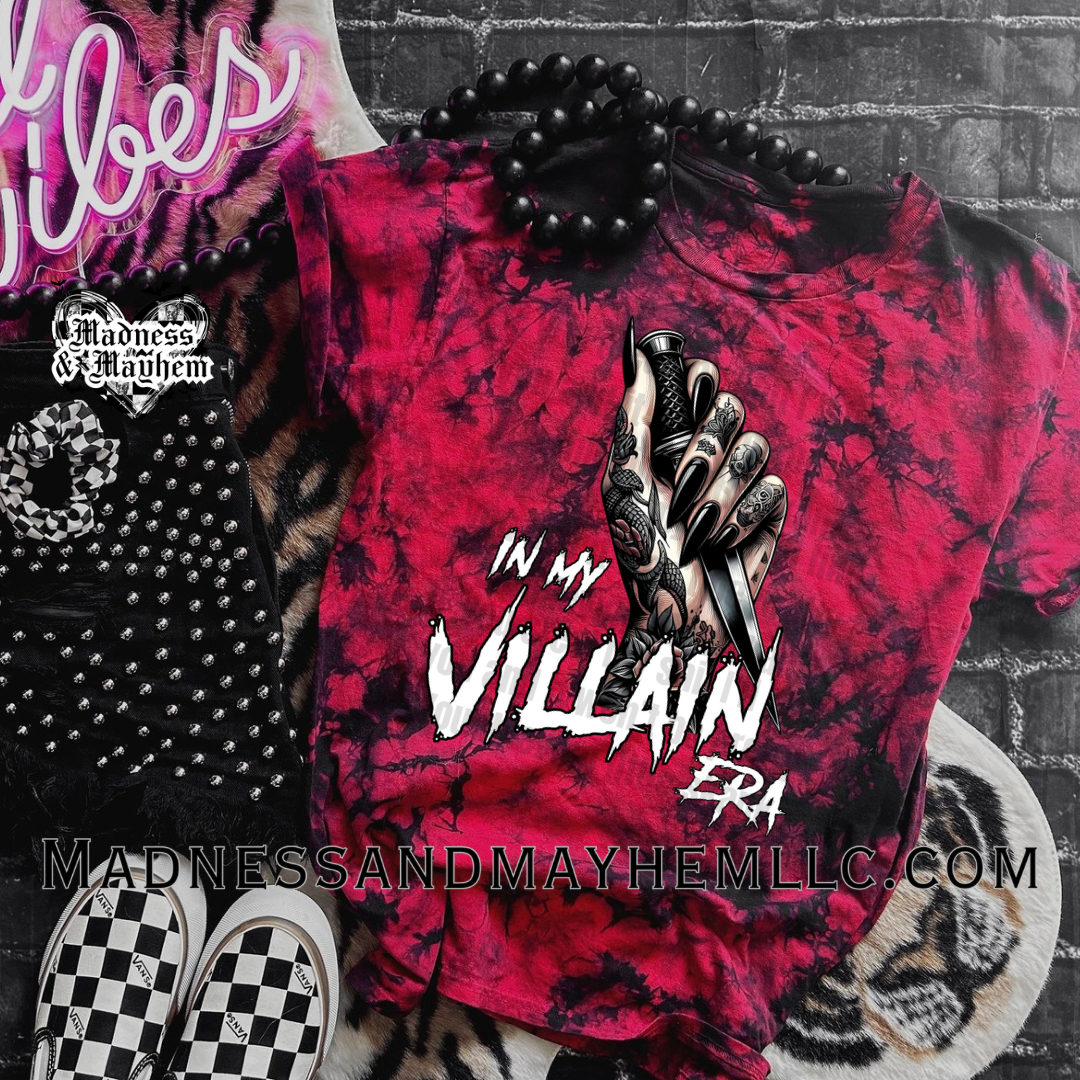Villian era tie dye Shirt