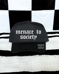 Menace to society embroidered Black Hat