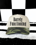 Barely functioning camo embroidered Hat