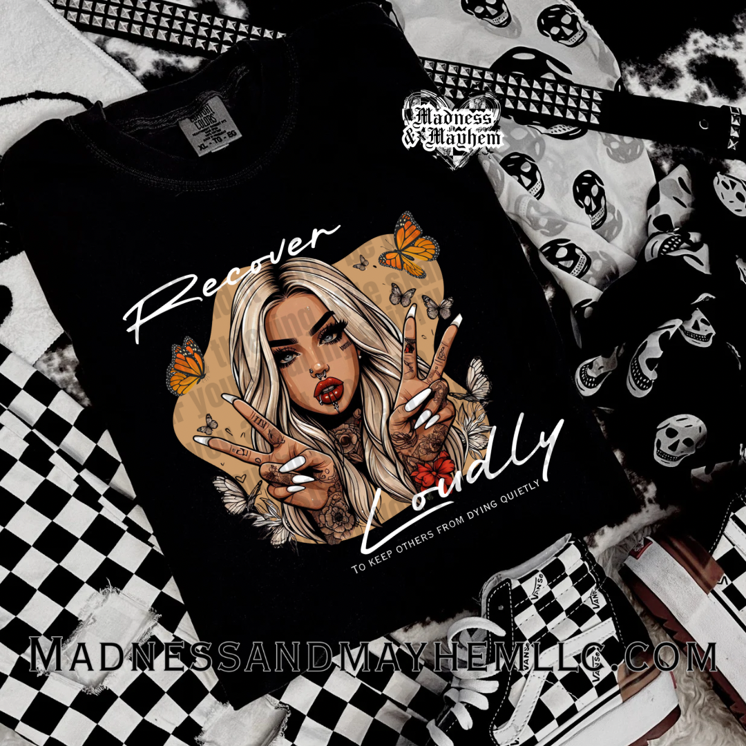 Blonde Recover Loudly Shirt