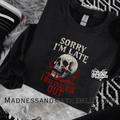 Crashing out sweatshirt