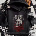 Crashing out hoodie