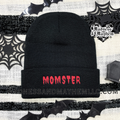 Momster embroidered beanie