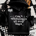 On Wednesday’s hoodie