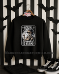 Normal is boring crew neck sweatshirt