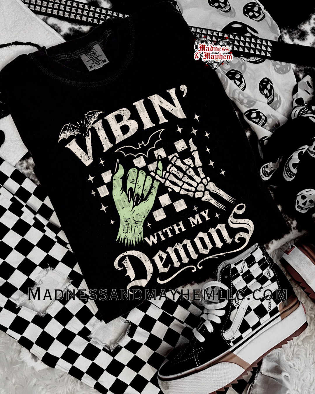 Vibin with my demons shirt