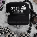 Crash out queen Trucker Hat