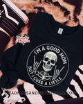 Sweary mom crew neck sweatshirt