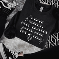 Cool tattoos crew neck sweatshirt (finished product)