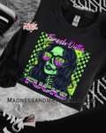 Outta fucks crew neck sweatshirt