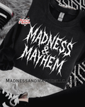Madness & mayhem metal crew neck sweatshirt