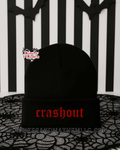 Crashout embroidered beanie