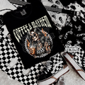 Coffee & Mayhem Shirt (finished product)