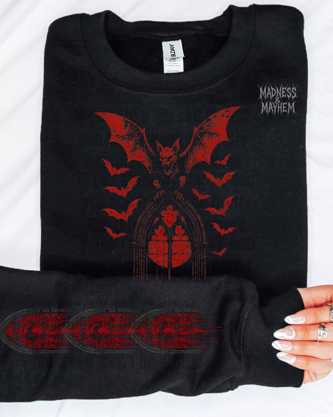 Cathedral with sleeves sweatshirt