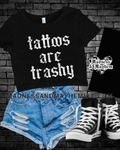 Tattoos are trashy Cropped Tee
