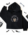 iced coffee girly Embroidered Hoodie