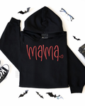 Mama heart Embroidered Hoodie
