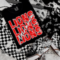 Minerva Lions grunge stack shirt