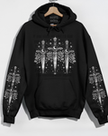 Dagger with sleeves hoodie
