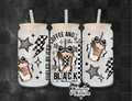 Iced coffee & the color black Libbey Glass