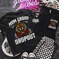 Mom group dropout FRONT/BACK Shirt (finished product)