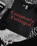 Completely unhinged embroidered sweatshirt