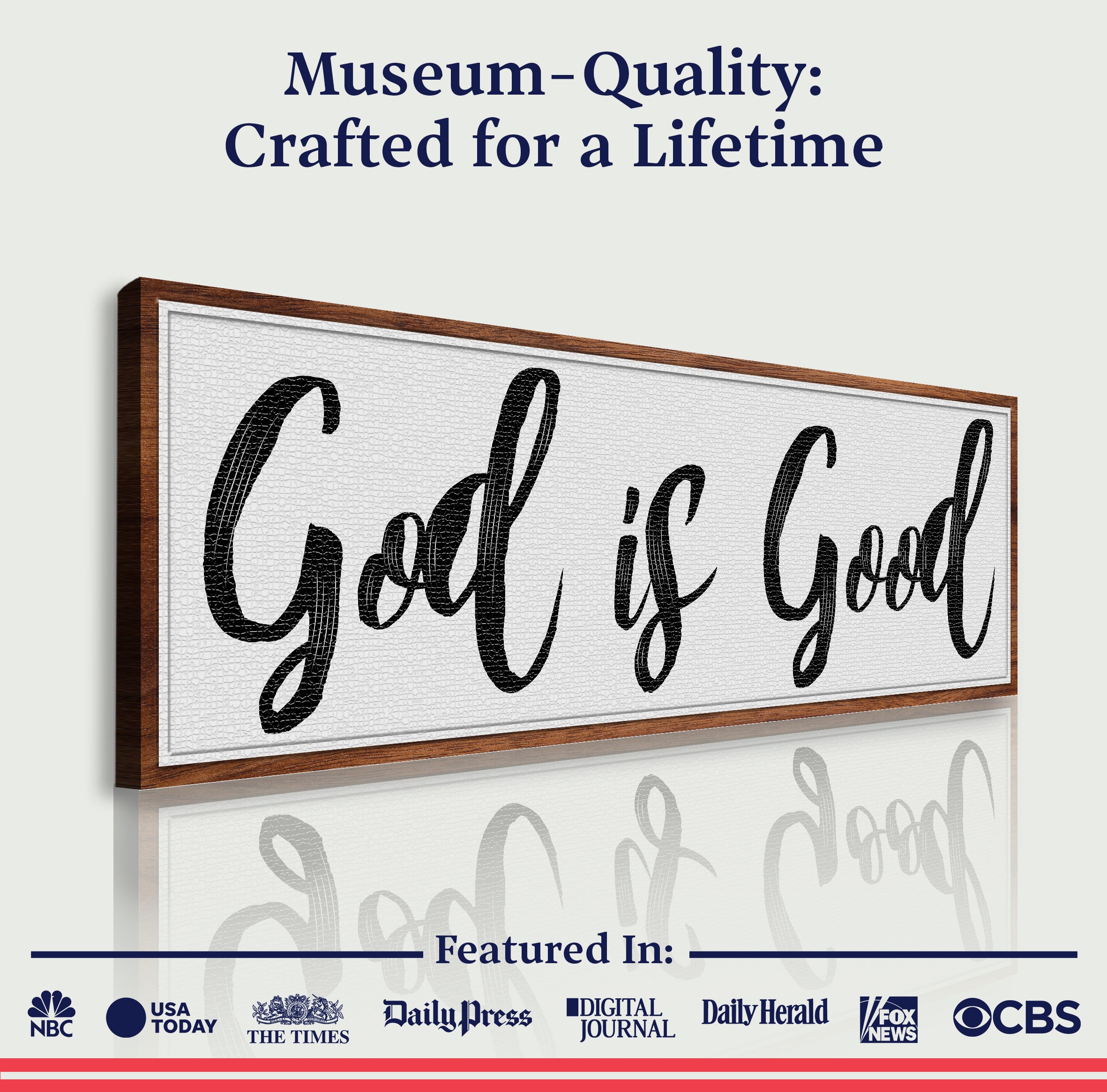 God Is Good Faith Sign III