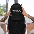 I wanna cry embroidered Trucker Hat