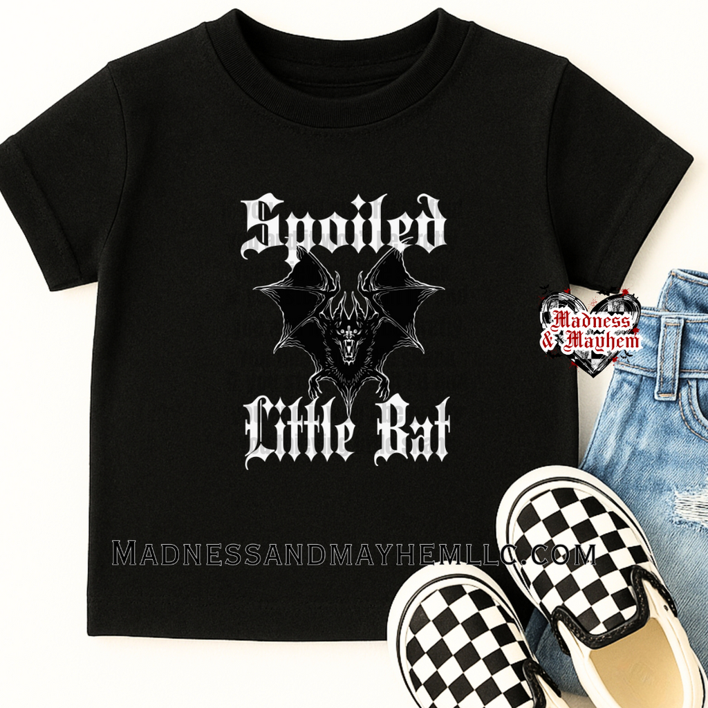 Kids Spoiled Little Bat Shirt